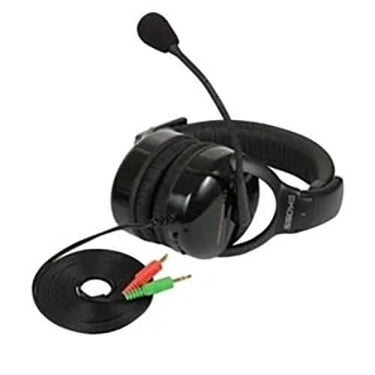 Koss HQ2 full-size gaming headset with microphone, ideal for bulk school headphones and online education.